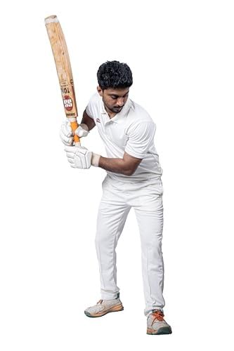 Men's/Boy's/Kids Sports Track | Regular Fit Sports Trousers | Lightweight Breathable Cricket Uniform for Match & Practice | White
